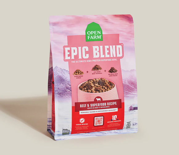 OPEN FARM EPIC BLEND BEEF AND SUPERFOOD 3.5LB