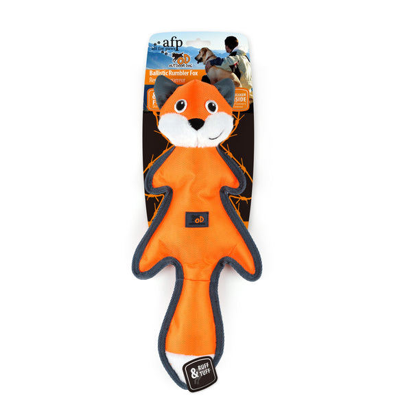 ALL FOR PAWS BALLISTIC FOX TOUGH DOG TOY