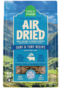 OPEN FARMS AIR DRIED SURF & TURF 2LB