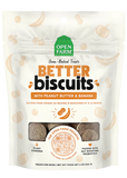 OPEN FARM BETTER BISCUITS PEANUT BUTTER & BANANA 8OZ