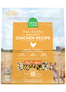 OPEN FARM FREEZE-DRIED RAW CHICKEN MORSELS 382G