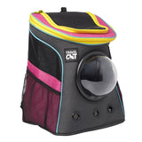 TRAVEL CAT BACKPACK BLUE AND PINK