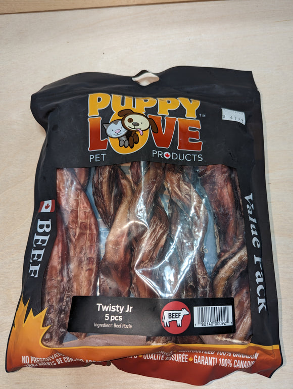 Puppy Love Twisty Jr 5 PK
