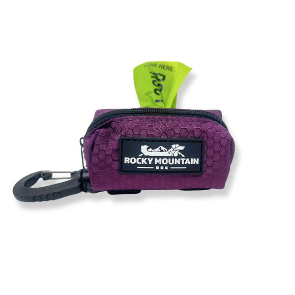 ROCKY MOUNTIAN DOG BUGABOO POO BAG DISPENSER PURPLE