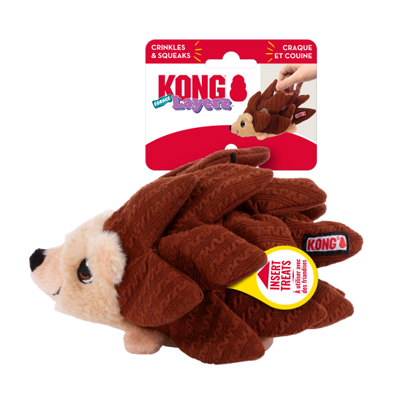 KONG FORAGE LAYERZ HEDGEHOG