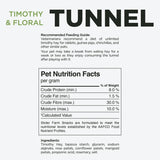 STOTER FARM TIMOTHY FLOWER TUNNEL FOR SNACKING AND PLAYING