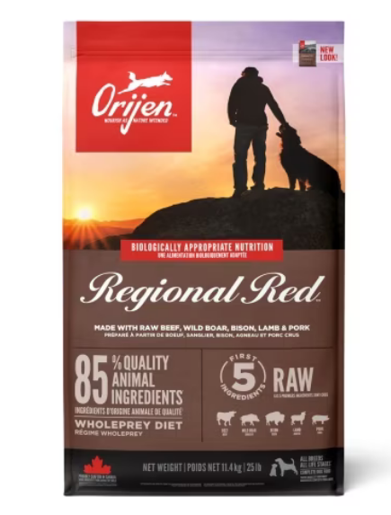 ORIJEN REGIONAL RED 25LB