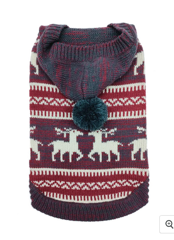 DOGGIE Q MOOSE SWEATER 6