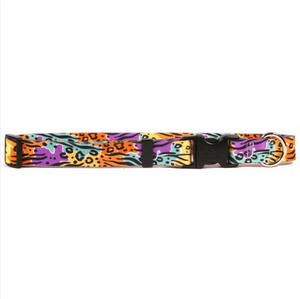 YELLOW DOG COLLAR SAFARI SMALL