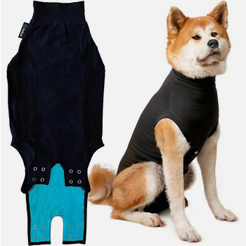 SUITICAL RECOVERY SUIT DOG 2XL BLACK