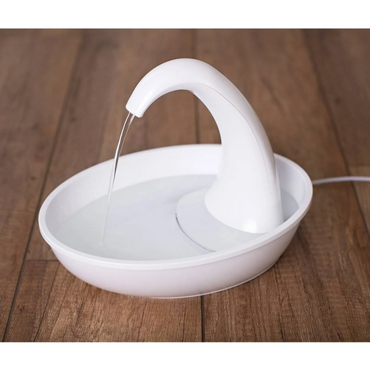 PIONEERPET SWAN DRINKING FOUNTAIN FOR CATS 80OZ