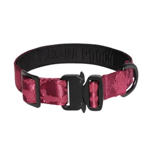 CANADA POOCH UTILITY COLLAR PLUM MED