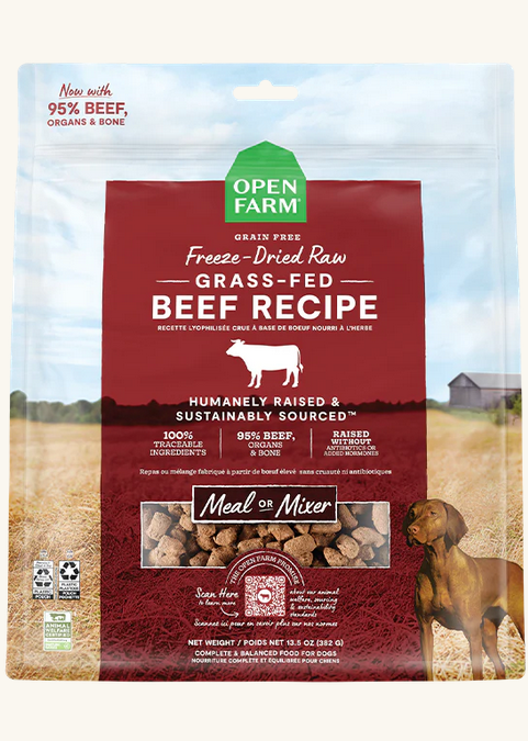 OPEN FARMS BEEF MORSELS 382G