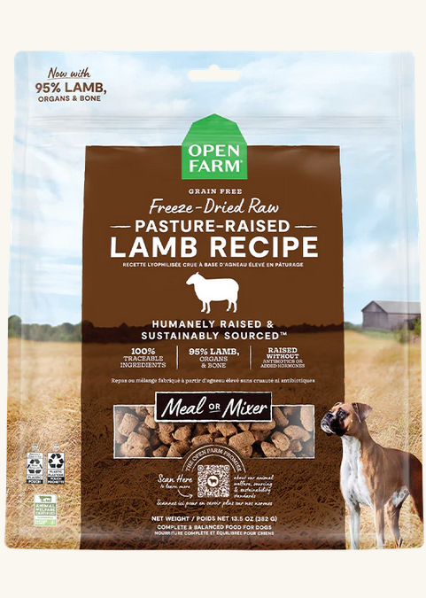 OPEN FARMS LAMB MORSELS 382G