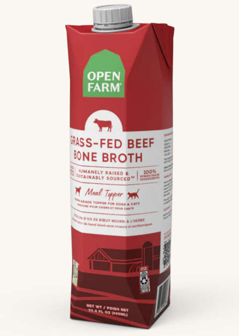 OPEN FARMS BEEF BROTH 1L