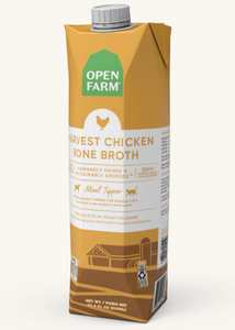 OPEN FARMS CHICKEN BROTH 1L