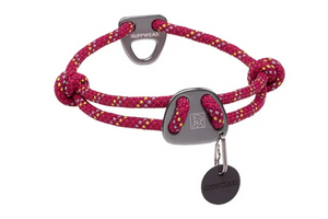 RUFFWEAR KNOT COLLAR MED PINK 14-20"