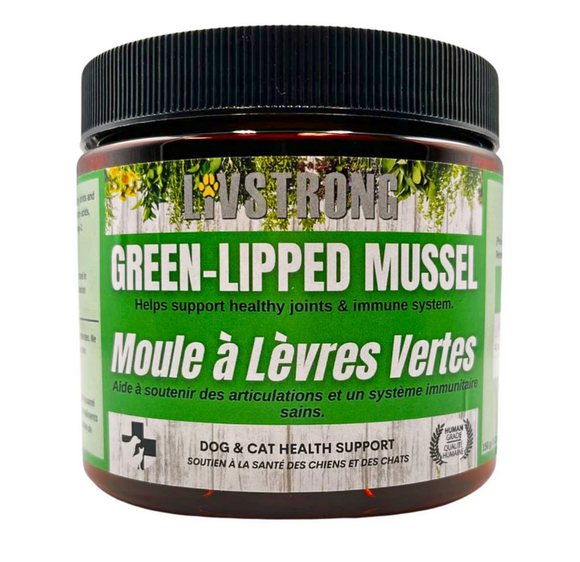 LIVESTRONG GREEN LIPPED MUSSEL 150G