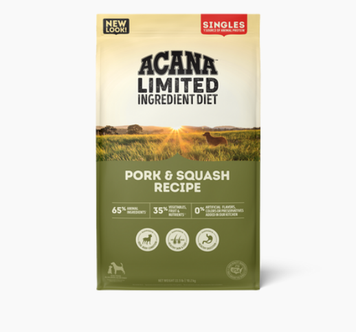 ACANA PORK & SQUASH 10.8KG