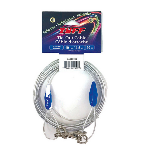 TUFF TIE OUT CABLE 20FT SMALL