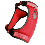 CANADAPOOCH CONTROL HARNESS RED MED