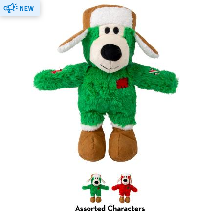 KONG MD/SM WILDKNOT BEAR HOLIDAY