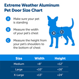 PETSAFE EXTREME WEATHER XL DOOR