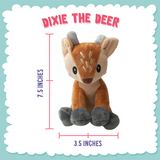 SNUGAROOZ DIXIE DEER 8"