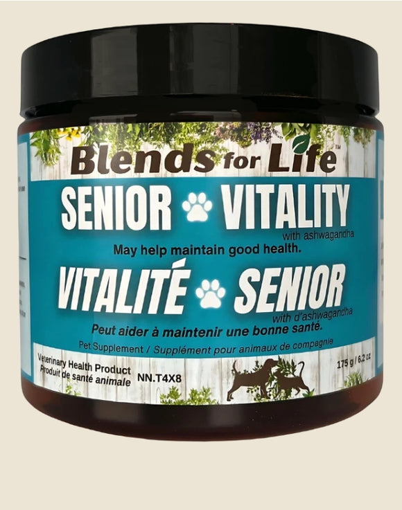 BLENDS FOR LIFE SENIOR VITALITY POWDER SUPLEMENT 175G