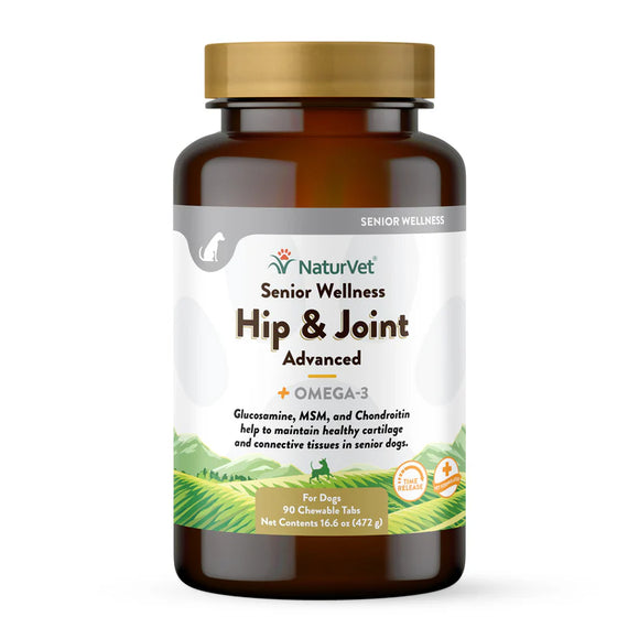 NATURVET SENIOR WELLNESS HIP & JOINT 90 TABS