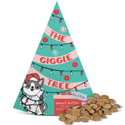 SPUNKYPUP GIGGLE TREE TREATS PEANUT BUTTER 6OZ
