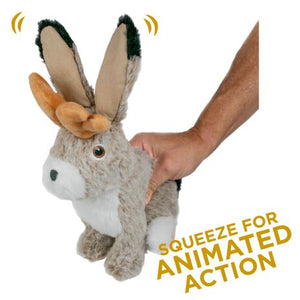 TALL TAILS JACKALOPE DOG TOY PLUSH 10"