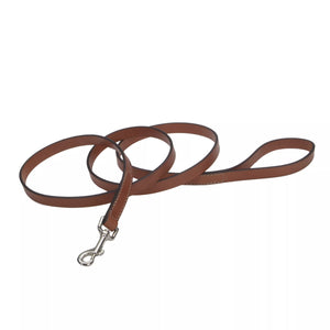 CIRCLE T TANNED LEATHER LEAD 1" X 6'