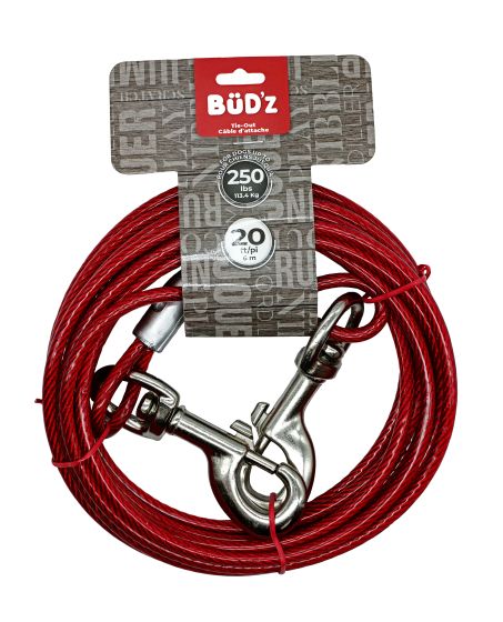 BUDZ TIE OUT UP TO 250LBS 20FT