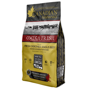 CANADIAN NATURALS OMEGA BEEF DOG FOOD [24LB]