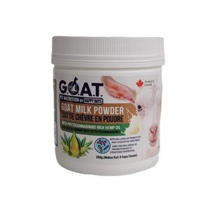 HAPPY DAYS GOAT MILK POWDER WITH HEMP OIL 250G