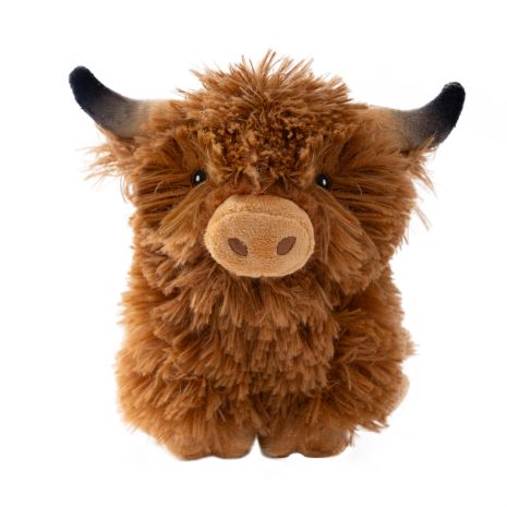 TALL TAILS HIGHLAND COW DOG TOY PLUSH 8