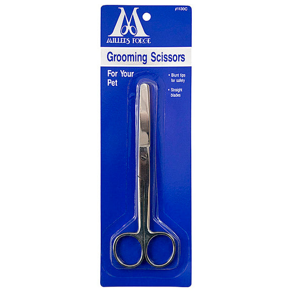 MILLER FORGE STRAIGHT SCISSOR BLUNT TIP 5.75'' GROOMING SCISSORS