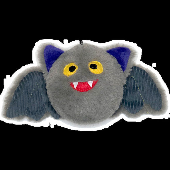 PATCHWORK PET PRICKLET BALL BAT 2 IN 1 HALLOWEEN DOG TOY