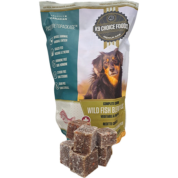K9 COMPLETE CUISINE WILD FISH 3LB FROZEN MEAL