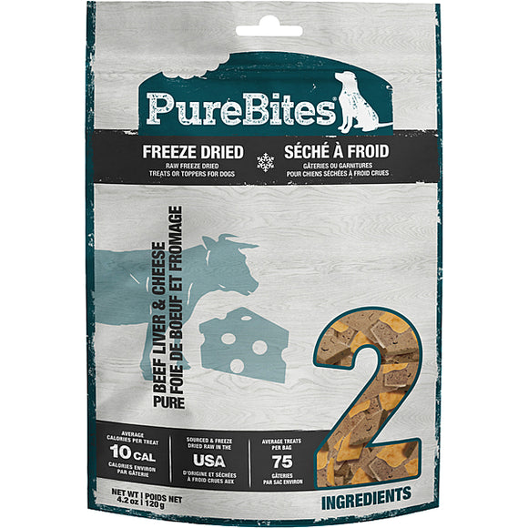 PURBITES FD BEEF + CHEESE 120G