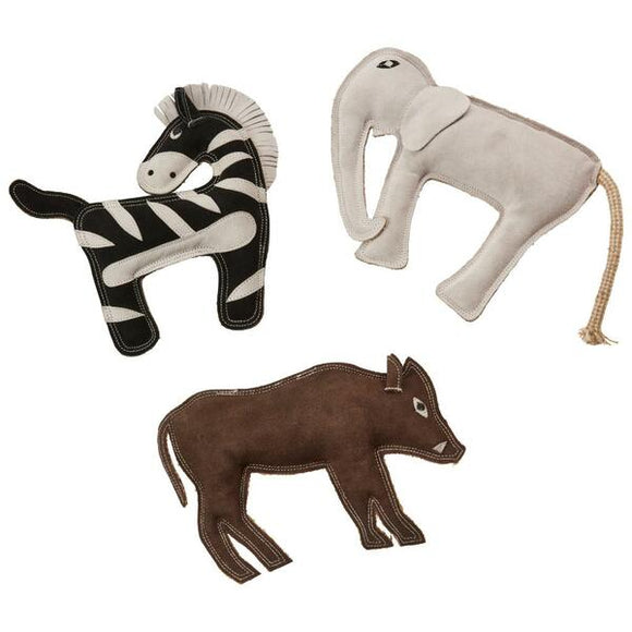 SPOT DURA FUSE LEATHER ASSORTED TOUGH DOG TOY 11