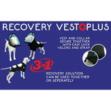 CALM PAWS RECOVERY VEST W COLLAR MED