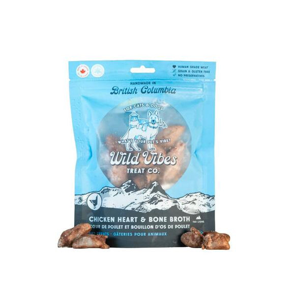 WILD VIBES CHICKEN HEART 68GM