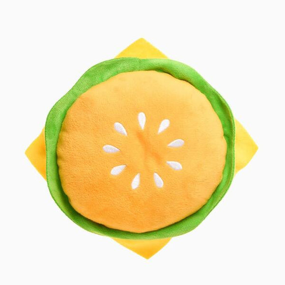 HUGSMART CHEESE BURGER DOG BACKPACK