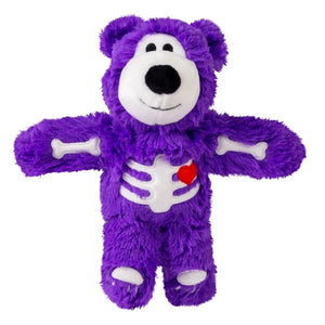 KONG WILD KNOTS SKELETON BEAR MEDIUM PLUSH DOG TOY