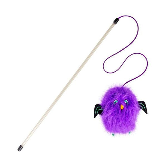 KONG KITTY TEASER CHIRPZ BIRD BAT HALLOWEEN CAT TOY