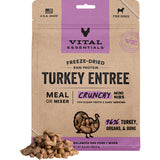 VITAL ESSENTILAS FREEZE DRIED TURKEY ENTRE MINI  CRUNCHY NIB 155G