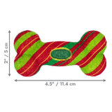 KONG XMAS26 AIRDOG SQUEAKER BONE SMALL