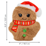 KONG XMAS26 MINI SNUZZLES GINGERBREAD
